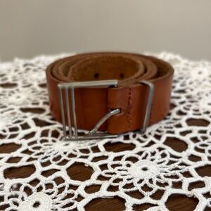 Men's Brown Leather Belt